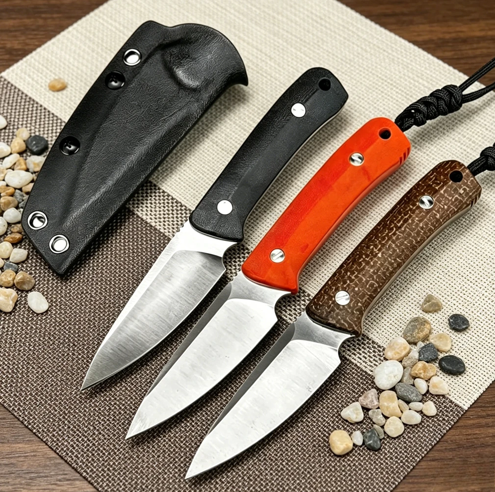 Hunting And Camping In Jungle - Cuchillo multiusos de hoja fija para