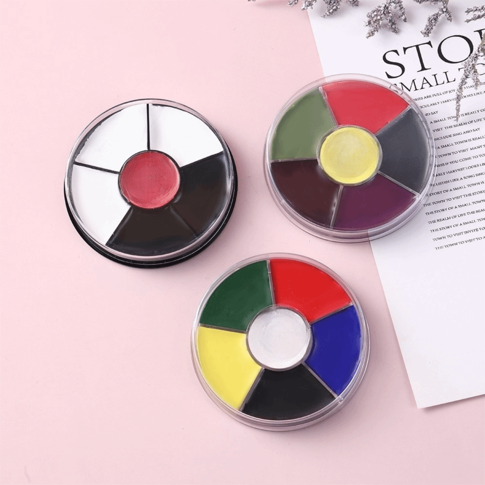 Camo Face Paint - Kit de Maquillaje, Paleta de Pintura