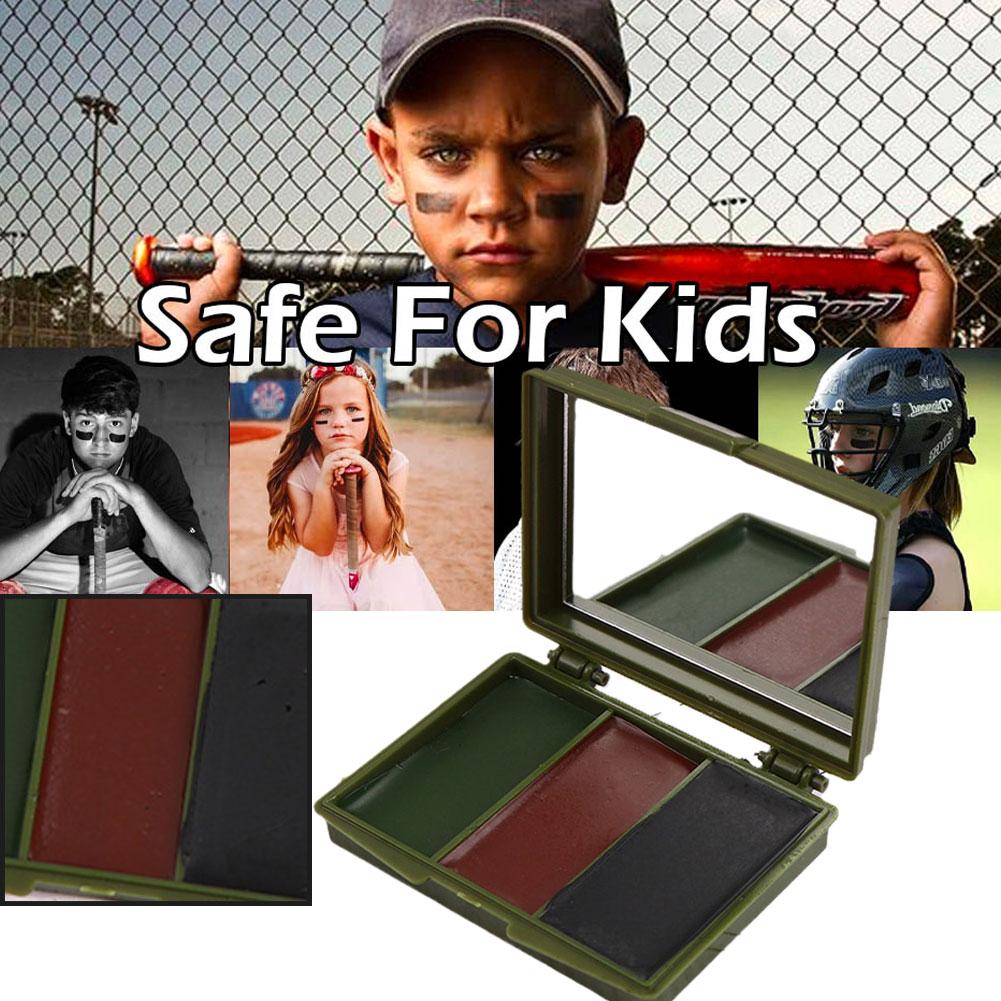 Camo Face Paint - Kit de pintura facial de camuflaje