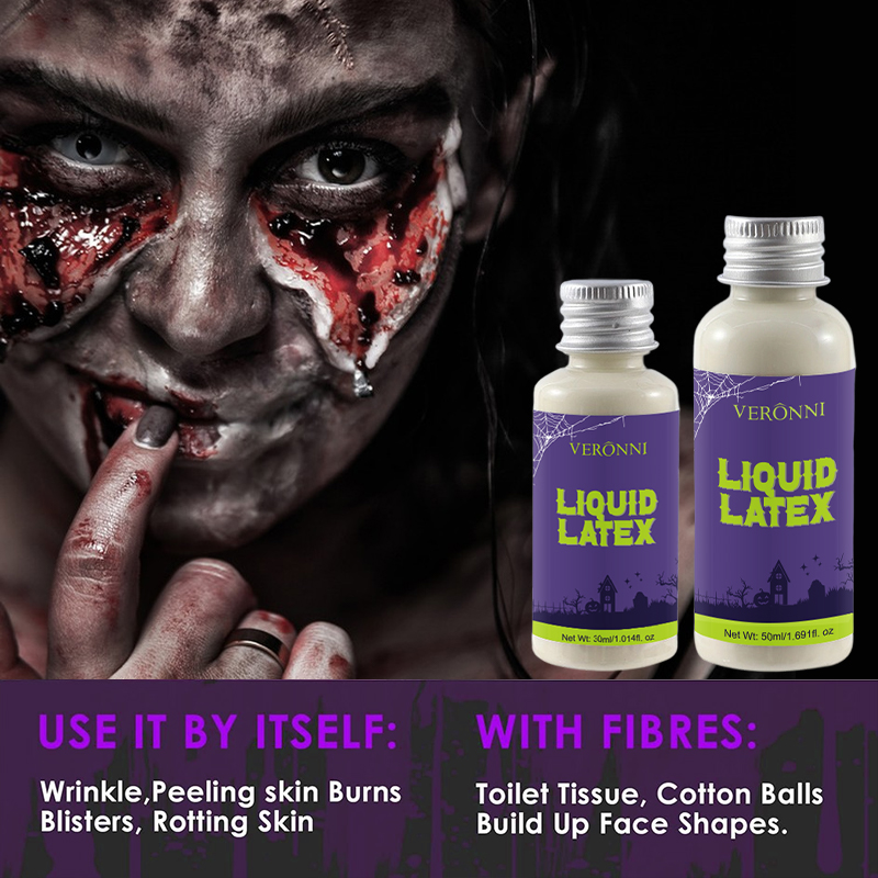Látex Líquido - Textura Cremos - Camo Face Paint reseña y precio
