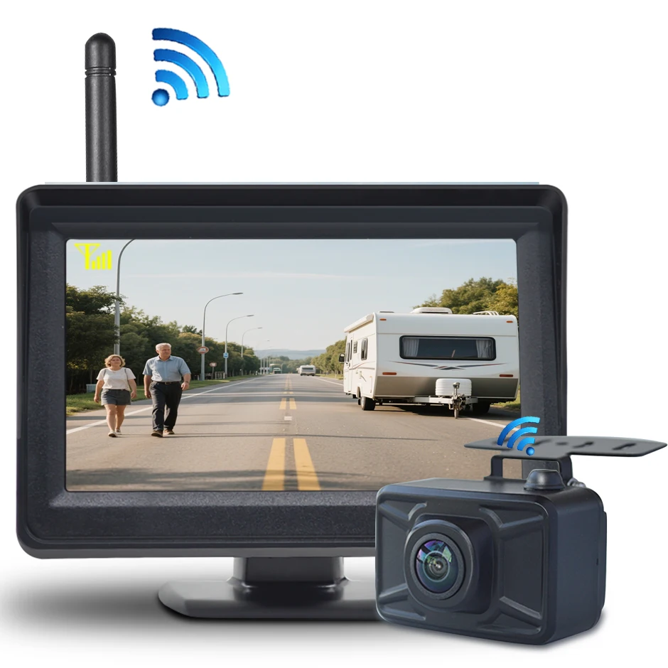 Monitor HD inalámbrico de 4,3  - Trail Camera Infrared reseña y precio