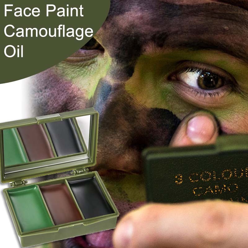 Maquillaje de Camuflaje de Tre - Camo Face Paint reseña y precio