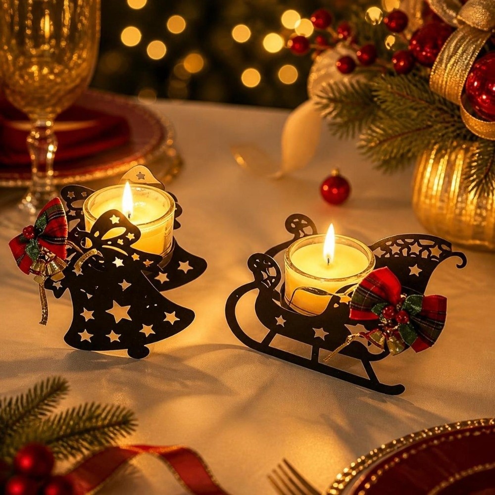 Portavelas navideño de ciervo  - Elk Bugle Call reseña y precio