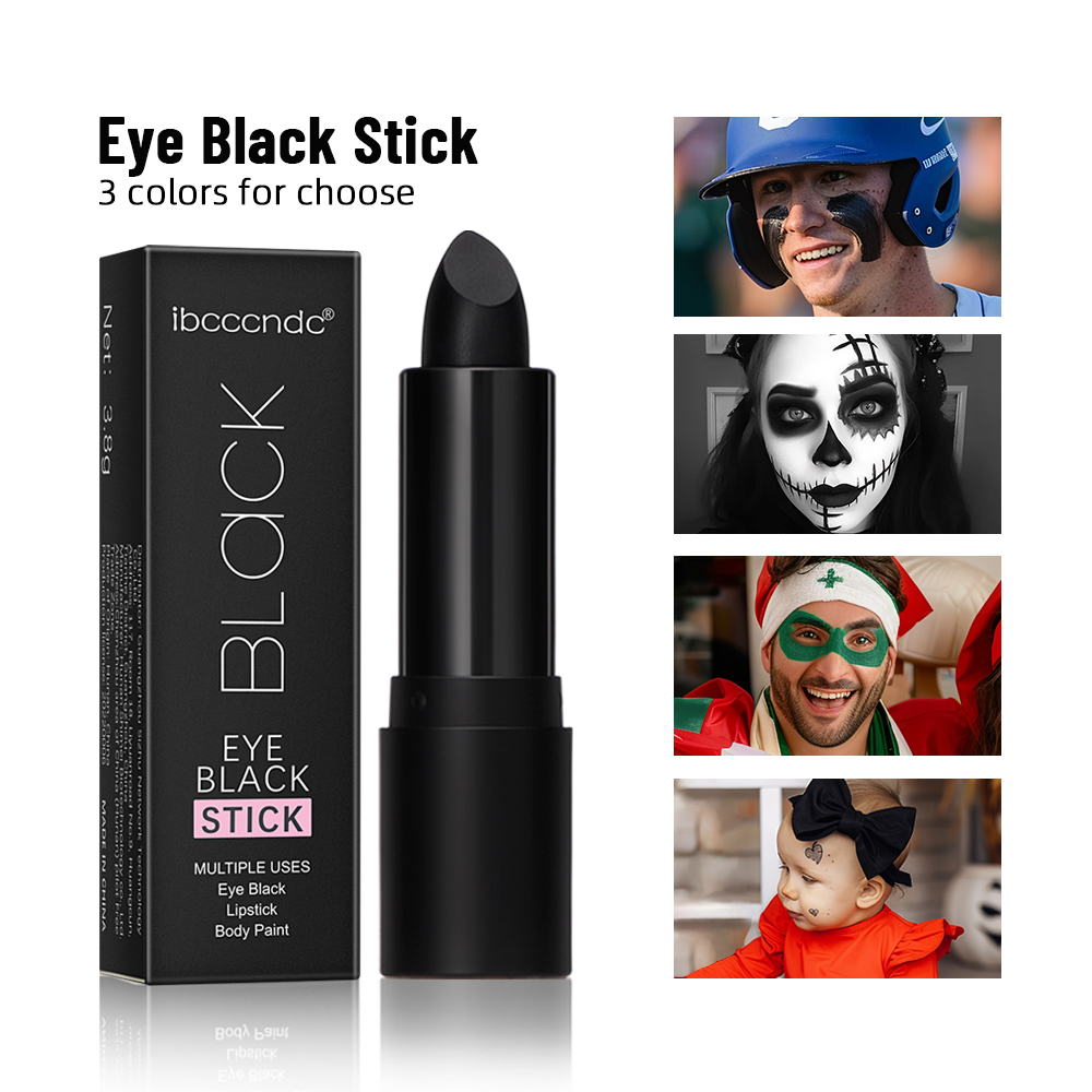 Palo negro para ojos para fútb - Camo Face Paint reseña y precio