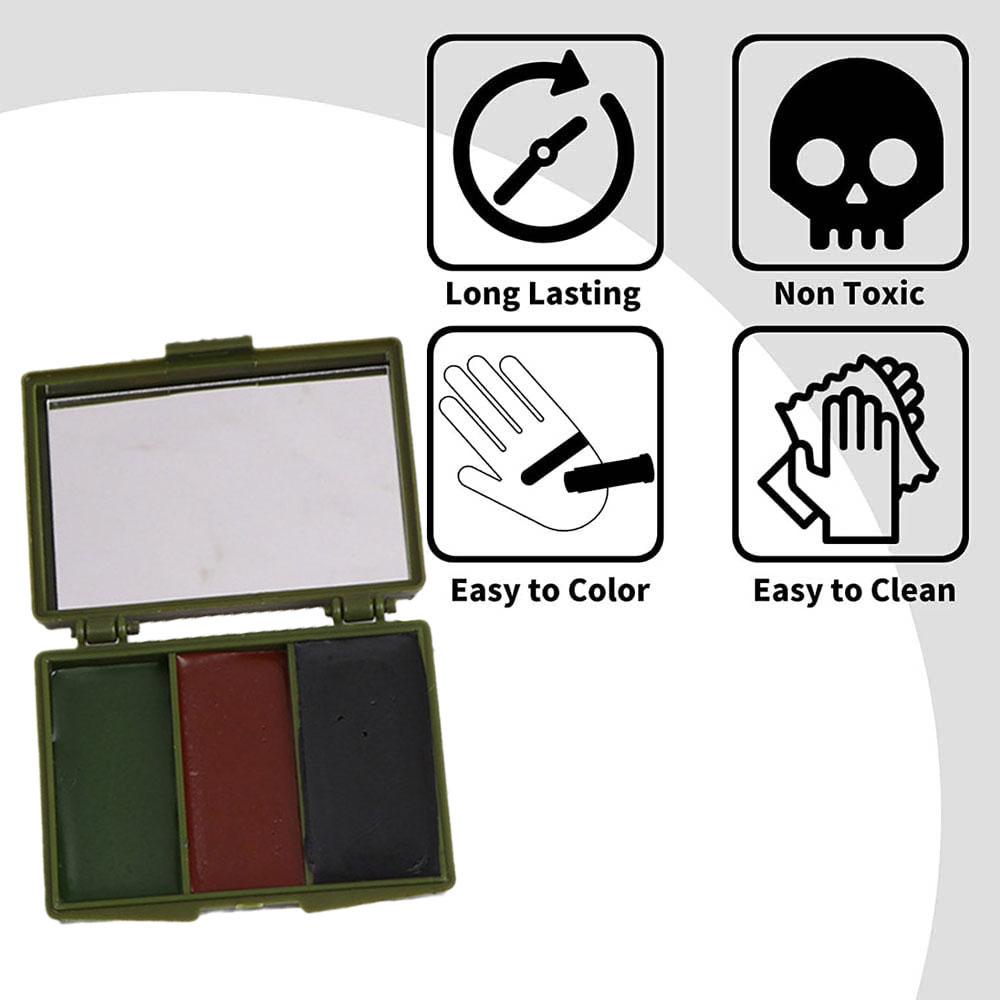 Kit de pintura facial de camuf - Camo Face Paint reseña y precio